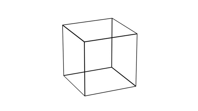 Kinetic Shape 61 &ndash; Dynamic Geometric Motion Graphics Animation, Abstract Moving Forms, Modern Minimal Design Elements for Promo and Social Media