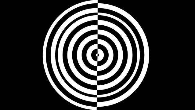 Kinetic Shape 74 &ndash; Dynamic Geometric Motion Graphics Animation, Abstract Moving Forms, Modern Minimal Design Elements for Promo and Social Media