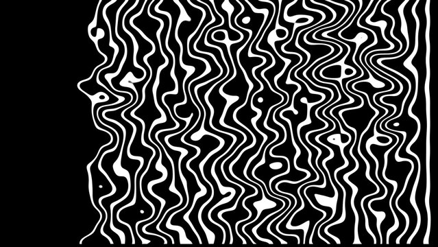 Kinetic Shape 82 &ndash; Dynamic Geometric Motion Graphics Animation, Abstract Moving Forms, Modern Minimal Design Elements for Promo and Social Media