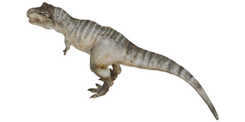 Fototapeta premium Realistic depiction of a Tyrannosaurus Rex