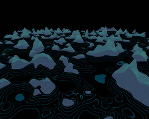 dark blue background