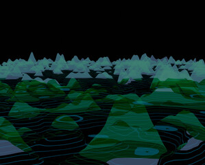 abstract background with stars