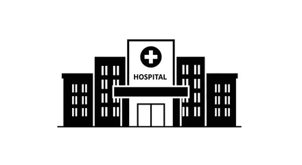 Fototapeta premium Hospital building with 