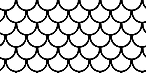 Fish scale wallpaper. Asian traditional © Rahman