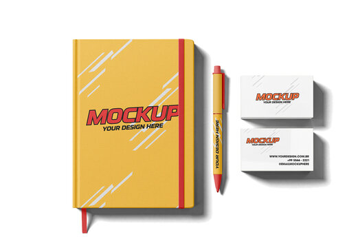 Stationery Branding Set Mockup