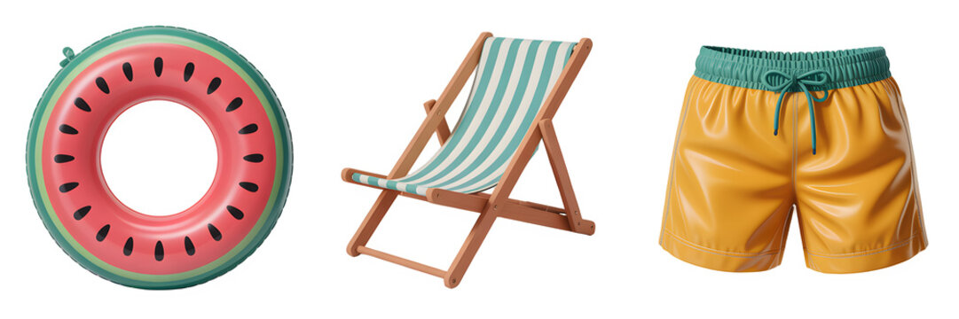 Summer vacation essentials for a fun day at the beach