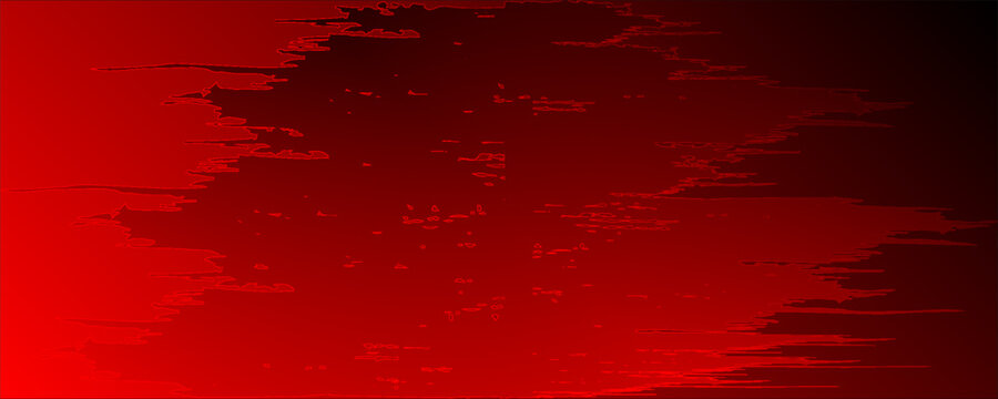 Translucent vibrant red smoke whiffs and swirls of aromatic colorful incense against Black background.Abstract smoke mist fog on a black background.Smoke fog misty texture on isolated fog.