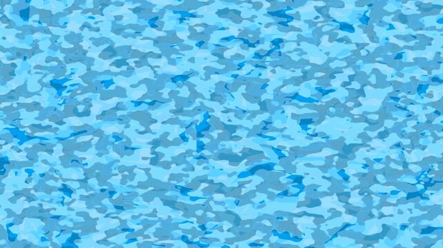 Abstract blue pattern with light and dark blue organic shapes for modern background design