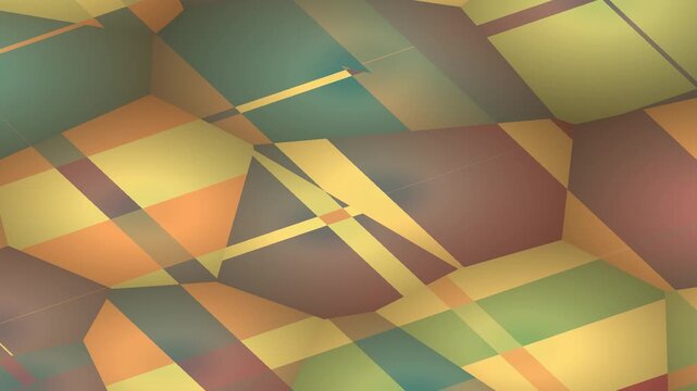 Abstract geometric pattern with warm earthy colors and intersecting shapes for modern design background