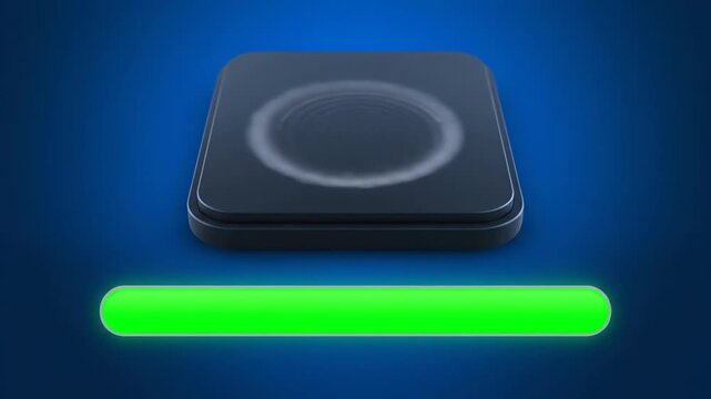 Fingerprint Scanner Authentication Process.