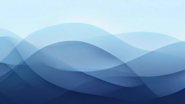 abstract blue wave background