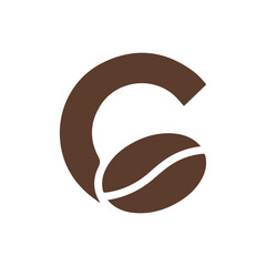 Fototapeta premium modern and minimlist letter C coffee shop logo
