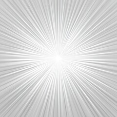 Concentric radiating lines burst from a central bright point in grayscale