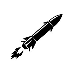 Missile icon vector illustration
