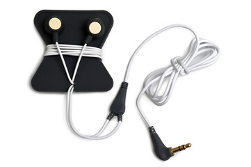 Obraz premium Earphones for mobile phone