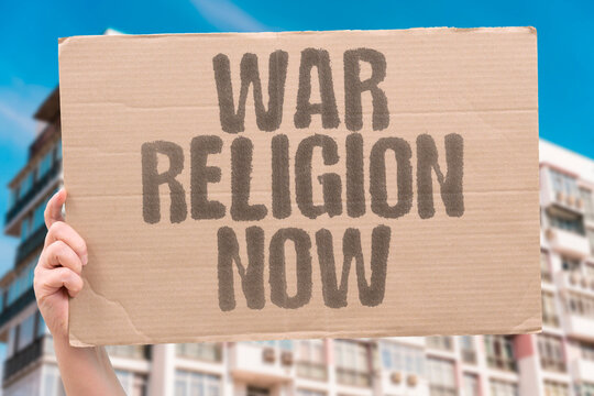 "War Religion Now" Some political leaders invoke religious identity to justify military action against rival nations. WAR. RELIGION. JUSTIFY. MILITARY. IDENTITY.