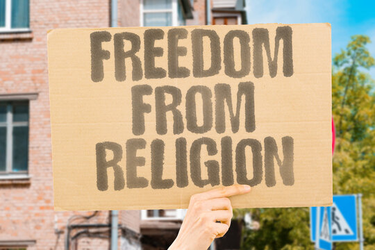 "Freedom From Religion" The freedom from religion is just as fundamental as the freedom to practice any faith. RELIGION. FREEDOM. SECULAR. BELIEF. LAW.