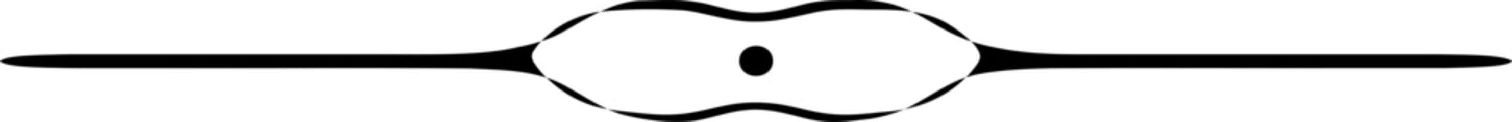 Vector infinity symbol with dot