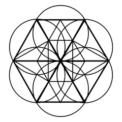 Fototapeta premium Sacred geometry