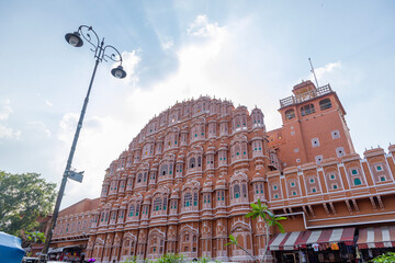Fototapeta premium Hawa Mahal on a sunny day