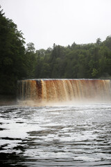 Tahquamenon Falls Waterfall In Northern Michigan © Alicia Bock