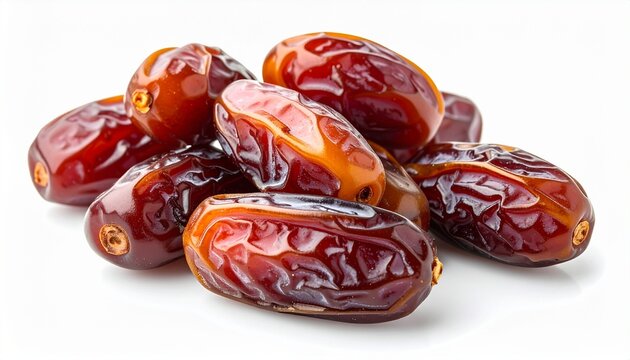 Pile of Fresh Dates - A Sweet and Healthy Treat.