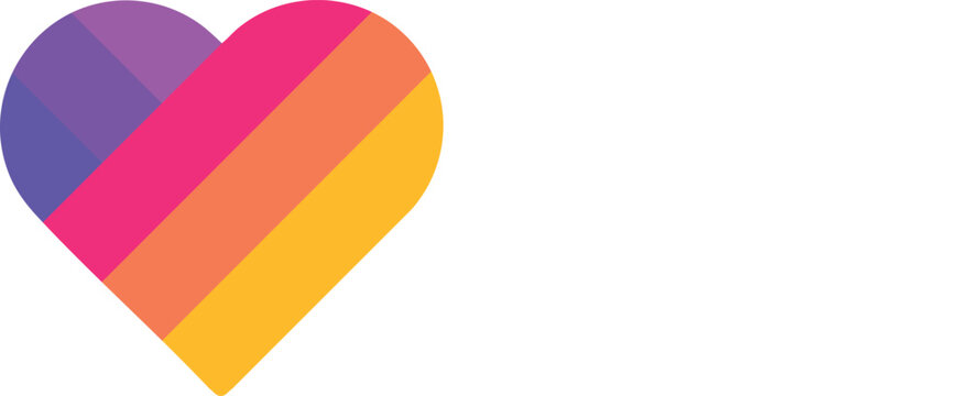 Likee Color and Black Icon Set Editable App Logo Vector for Professional Design