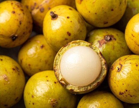 Fresh marula juice macro