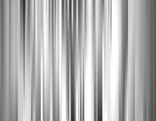 Obraz premium Vertical abstract pattern with gradient stripes in grayscale tones