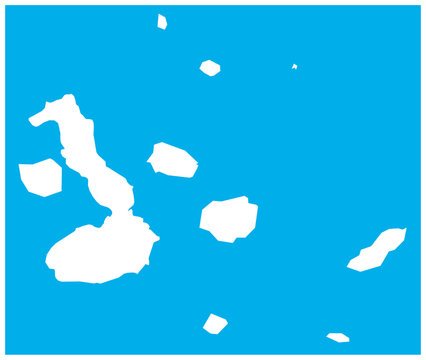 galapagos islands map