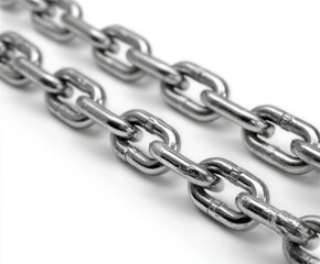 Obraz premium chain isolated on a white background