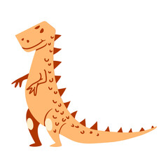 Standing dinosaur cartoon © Vexels