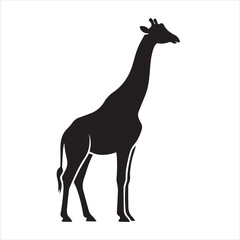 Fototapeta premium giraffe vector illustration