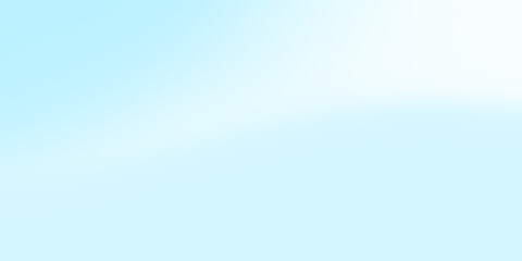 Soft light blue to white gradient abstract background with blurred smooth transition, ideal for design, presentation, or wallpaper