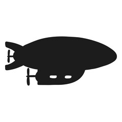 Airship right facing © Vexels