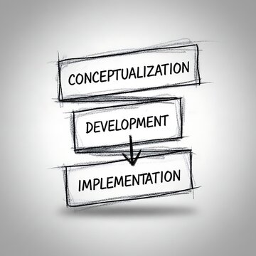 Conceptualization, development, and implementation process diagram