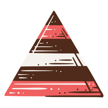 Cumulative triangle graph illustration
