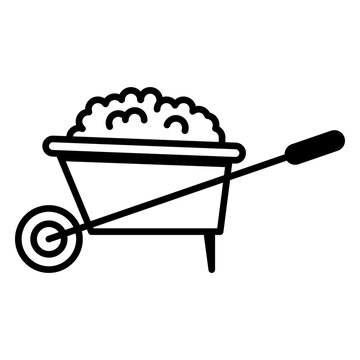 Farm wheel barrow stroke
