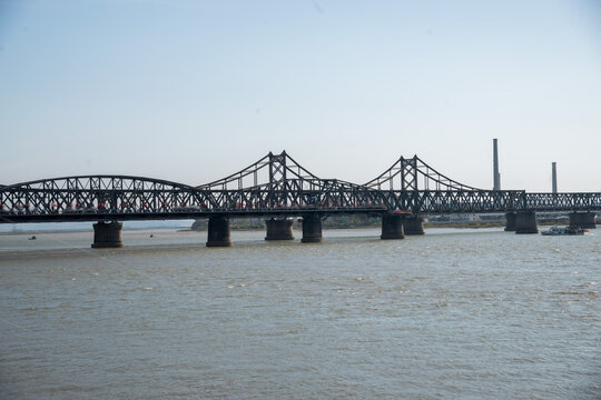 Friendship Bridge, Dandong - China North Korea Border Crossing