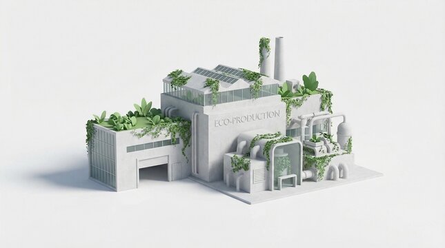 Eco Friendly Industry, Green Manufacturing, Sustainable Production