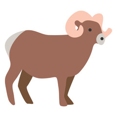 Goat cute animal farm