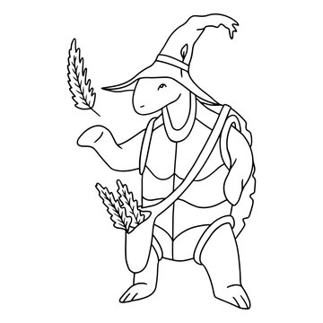 Magic turtle stroke