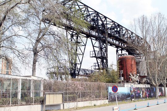 Historic Industrial Architecture at Beijing's 798 Art District