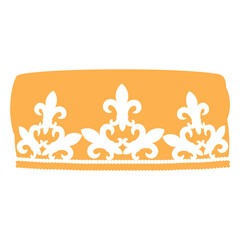 Fleur de lis crown © Vexels