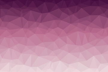 Obraz premium This image shows a beautiful pink and purple low poly geometric background with a smooth color transition