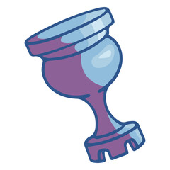 Chess rook color stroke © Vexels