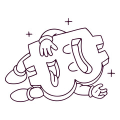 Bitcoin dead character