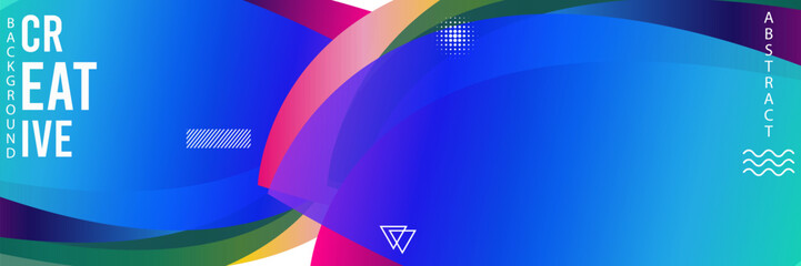 Vibrant Abstract Creative Background Design
