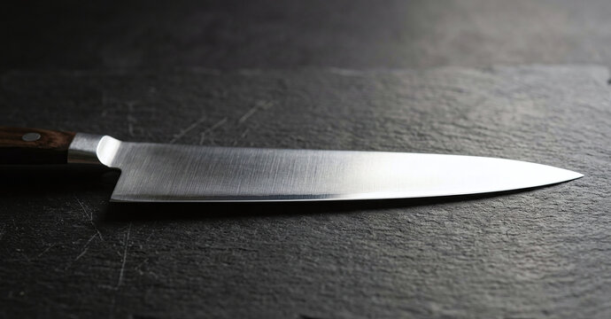 knife on the table