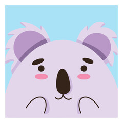 Cute baby koala © Vexels